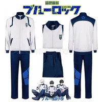 Anime Reo Nagi Bachira Isagi Chigir Cosplay Costume Full-Zip Pocket Sportswear Tracksuit Hoodie Reo Nagi Bachira Isagi Chigiri