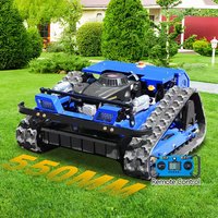 All Terrain AI Remote Lawn Mower 500mm Remote Control Agricultural RC Snow Removal With CE EPA
