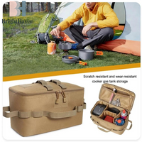 Outdoor Camping Bag Large Capacity Lightweight Storage Bag Portable Handbag Picnic Bag Cookware Utensils Tools Bags B.H