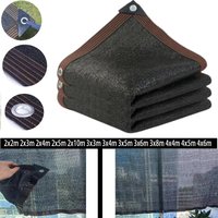 Anti UV Coffee Brown HDPE Sun Shade Sail Gazebo Sunblock Shade Cloth Sunshade Netting Terrace Balcony Screen Car Cover 2026