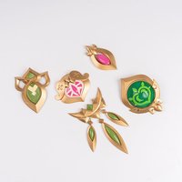 Game Genshin Impact Collei Cosplay Headwear Earrings Halloween Carnival Costume Accessories Cosplay