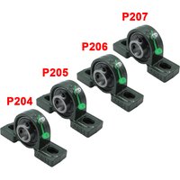 1 Pcs Mounted Block Cast Housing Self-aligning Pillow Bearing For ATV Buggy Go Kart Electric Quad Bike Rear Axle Parts
