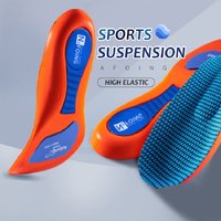 Plantillas ortopédicas deportivas para pies, hombres y mujeres, zapatos transpirables de EVA con absorción de impacto, plantilla para correr