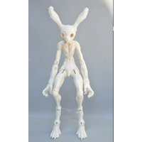 New 1/4 BJD Doll Rabbit No Makeup Resin BJD Animal Doll NudeDoll Ball Jointed Dolls Without Makeup BJD Toys
