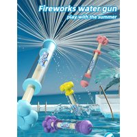 Fireworks Water Gun Toy Gift Straight Tube Watergun Children Adults Summer Swimming Pool Toys Outdoor Fun Water Fight Props