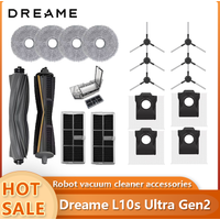 Dreame L10s Ultra Gen2 / L30s Ultra Robot Vacuum Cleaner Accessories Main Side Brush Mop Cloth Hepa Filter Dust Bag Spare Parts