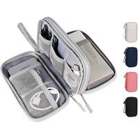 Data Cable Storage Bag Portable Suitcase Travel Storage Bag Charger USB Flash Drive Multifunctional Storage Bag Waterproof