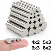 50-200pcs 4x2 5x3 6x3 8x2mm Powerful Round Neodymium Magnet NdFeB N35 Strong Permanent Magnetic Imans Multi-Use for Miniatures