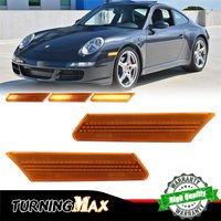 Sequential LED Car Front Fender Side Marker Lights Turn Signal Lights For Porsche 997 911 Turbo GT2 GT3 Cayman Boxster 987 12V
