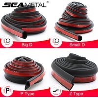 SEAMETAL Gummi-Autotür-Dichtungsstreifen, universelle Dichtungsstreifen, wasserdichter Lückenfüller, schalldichter Dichtungsstreifen für Tür/Haube/Kofferraum
