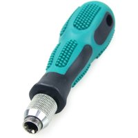 Comfortable 1/4 Screwdriver Handle Nonslip Firm Long Short Screw Driver Bit Replacement Holder Suitable for Electrician