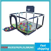 Square Baby Playpen Toddler baby games park Infant Activity Barriers Playground Kid Ball Pit Playpen Baby corralito Safety Fence