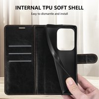 Wallet With Card Slot Magnetic Cap Flip Leather Case For Samsung Galaxy S26 Ultra S25 FE S24 Plus S23 S22 S21 S20 FE Cover Bag