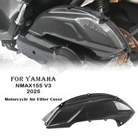 For Yamaha 2025 Nmax155 N-MAX NMAX 155 125 V3 Motorcycle Accessories Modified Air Filter Cover Element Replacement Housing Cap