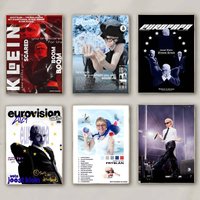 1pc Joost Klein Singer Poster HD Home Decor Sticky Wall Waterproof Home Living Room Bar Aesthetic Decor
