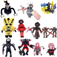 Skibidi Toilet Titans TV Man Speakerman Cameraman Plush Toy Titans Drill Man Clock Speaker Man Camera Man Plushie Soft Toy