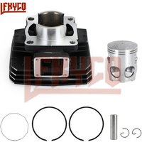 Motorcycle 58mm Engine Cylinder 135CC Piston Gasket Ring Kit Motor for Yamaha RX 135 RXK RX-King Motoblock ATV Equipment Parts