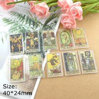 Cute Tarot Charms for Earring Bracelets Jewelry Making DIY Pendants Wholesale Bulk
