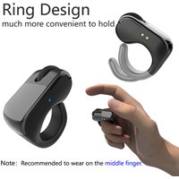 BT Scrolling Ring with A Touchpad Wireless Scroller for iPhone iPad Android Ebook Reading