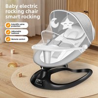 Baby Coaxing Artifact Baby Electric Rocking Chair Newborn Coaxing Cradle Bed with Baby Sleeping Soothing Chair Recliner