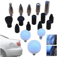 Car Dent Repair Tool Kit Paintless Dent Removal Leveling Hammer Replacement Heads Tap Down Pen Tips Auto Body Repair Tools