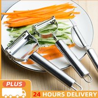 New Stainless Steel Vegetable Peeler Multi-function Julienne Potato Cucumber Carrot Grater Fruit Cutter For Kitchen Gadgets Tool