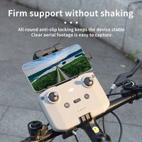 Bicycle Motorcycle Handlebar Clip Holder For DJI NEO Flip Mini3/4Pro/4K Air3/3S RC-N1/2/3 Drone Remote Controller Riding Bracket
