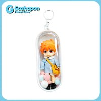 1/12 Scale BJD Doll Carrying Case Reinforced Transparent Storage Box for GSC Nendoroid Collectible Travel Display Protection