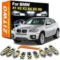ZITWO Canbus No Error LED Interior Dome Map Trunk Light Bulb Kit For BMW X1 E84 F48 X2 F39 X3 E83 F25 X4 F26 X5 E53 E70 X6 E71