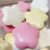 Kawaii Cute Star Squeeze Toy Flower Slow Rebound Wet Soft Suction Finger Pinch Decompression Squishy Toy Stress Release Toys