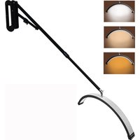 Fosoto 40W LED Wall Mounted Half Moon Lamp Fill Light LED Ceiling Light for Barbershop Eyelashes Nail Beauty Salon