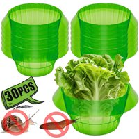 5-30pcs Plant Garden Protective Cover Snail Collar Slug Flower Pot Guard Protector Reusable Agricultural Plant Guard From Insect