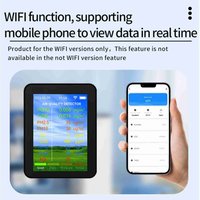 Tuya WiFi Multifunctional Air Quality Meter Household HCHO TVOC Carbon Monoxide CO2 PM2.5 PM10 Tester Portable Temperature Humid