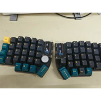 Lily58 Split Keyboard Material Custom Ergonomics Rgb Mx Pcb Kit Split Keyboard Accessories Hands on Set for Gaming MX Switch