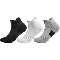6-Pack Breathable Mesh Running Basketball Socks Thickened Foot Protection Towel Bottom for Sports And Wholesale