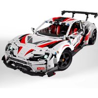 1:10 Technical Super Racing Car Building Blocks Sport Vehicle Bricks Ornament Toys For Kids Adults Gifts