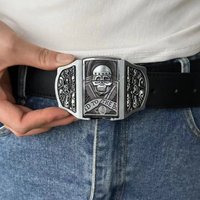 2026 New 2-in-1 Belt Buckle Fuel Lighter, Men's Belt Lighter, Cigarette Accessories, Men's Gift