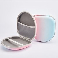 Headphone Storage Bag Gradient Color Headset Case EVA PU Shockproof Waterproof Protective Cover Carrying Box