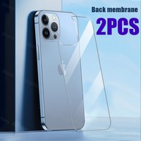 Back Tempered Glass For iPhone 16E 16 15 14 13 12 11 Pro Max Screen Protector Glass For iPhone 17 Pro Msx 17 Air 17 Pro Glass