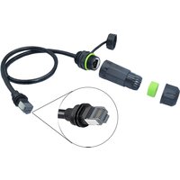 50/100cm Starlink Ethernet Adapter Gen 3 Mini Starlink Cable Extension to RJ45 Coupler Waterproof with Starlink Gen 3 Dish