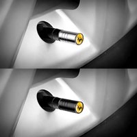 4Pcs Donkey Emblem Car Styling Valve Caps Wheel Tires Air Valve Stem Protective Cover for Ferrari Auto Modification Accessories