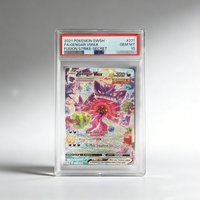 DIY PTCG Rating Card Single Card GENGAR VMAX FUSION STRIKE-SECRET Collection Card Hobby Collectibles Game Card Flash Card Toy