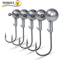 1g 2g 3g 4g 5g 10g 20g 22g 25g 28g crank Jig head hook fishing hook head Jig lure hard bait soft worm jig hook for fishing