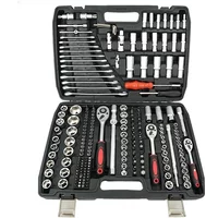 2026 Multifunctional Sleeve Ratchet Dual-purpose Wrench 72 Teeth Home Auto Repair Toolbox Hardware Set
