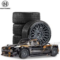 4Pcs 1/7ARRMA crosses F1 1/7KM pull 1/8 flat running tire Hongnuo X3GT GT tire D366