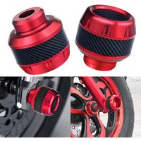 Universal Motorcycle Anti-fall Cup Aluminum Alloy Motorcycle Front Fork Cover Anti-collision Wheel Protector Modified Accessorie
