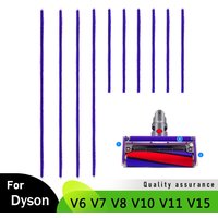 Plush Soft Strips Household Cleaning Accessories for Dyson V6 V7 V8 V10 V11 V15 Vacuum Cleaner Soft Roller Felt Strips Parts