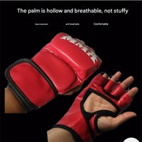 Adult children's MMA half-finger boxing gloves thickened Sanda fitness sandbag fighting fighting leakage boxing gloves