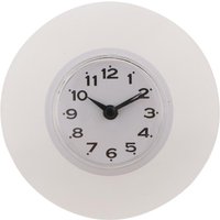 Mini Water Resistant Bath Clock Waterproof Kitchen Bathroom Bath Shower Clock w/ Suction Cup Mini Wall Clock Wall Mounted Clock