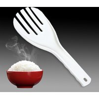 Plastic Large Rice Spoon Meal Spoon Non Stick Hand Roll Spoons Rice Shovel Kitchen Supplies Thickened Rice Fork Kitchen Tool